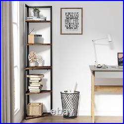 Tribesigns 5Tier Corner Shelf Display Plant Stand Rack Bookshelf for Living Room