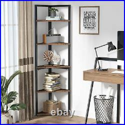 Tribesigns 5Tier Corner Shelf Display Plant Stand Rack Bookshelf for Living Room