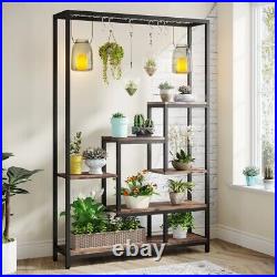 Tribesigns 5-Tier Tall Indoor Plant Stand 70.9 Large Metal Plant Shelf With
