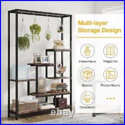 Tribesigns 5-Tier Tall Indoor Plant Stand 70.9 Large Metal Plant Shelf With