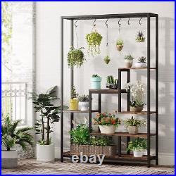 Tribesigns 5-Tier Tall Indoor Plant Stand, 70.9 inches Large Metal Plant Shel