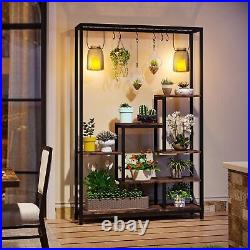 Tribesigns 5-Tier Tall Indoor Plant Stand, 70.9 inches Large Metal Plant Shel