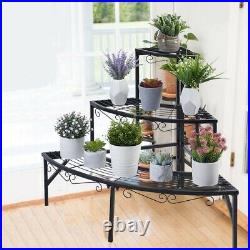 UNHO Professional Plant Stand Supplier Multi Tier Flower Rack for Indoor Outdoor