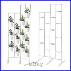 Vertical Metal Plant Stand 13 Tiers Display Plants Indoor or Outdoors on a Ba