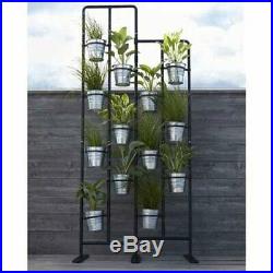 Vertical Metal Plant Stand 13 Tiers Display Plants Indoor or Outdoors on a Ba