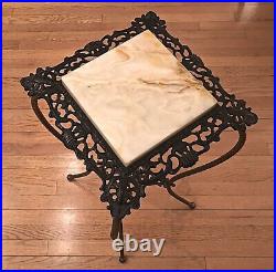 Victorian Styled METAL PLANT STAND or ART PEDESTAL - Price Reduced