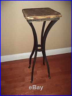 Vintage Large Wrought Iron Plant Stand Metal Fern Stand