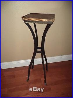 Vintage Wrought Iron Plant Stand Metal Fern Stand
