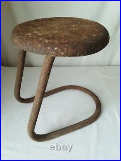 Vtg Milking Stool 12 Barn Find Country Primitive Decor Display Plant Stand
