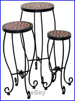 World Menagerie Saad Son 3 Piece Nesting Plant Stand Set