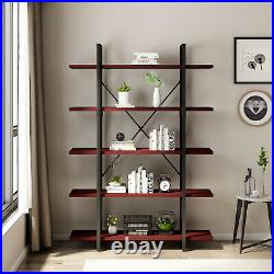 YITAHOME 5 Shelf Storage Display Rack Bookshelf Bookcase Plant Standing Shelving